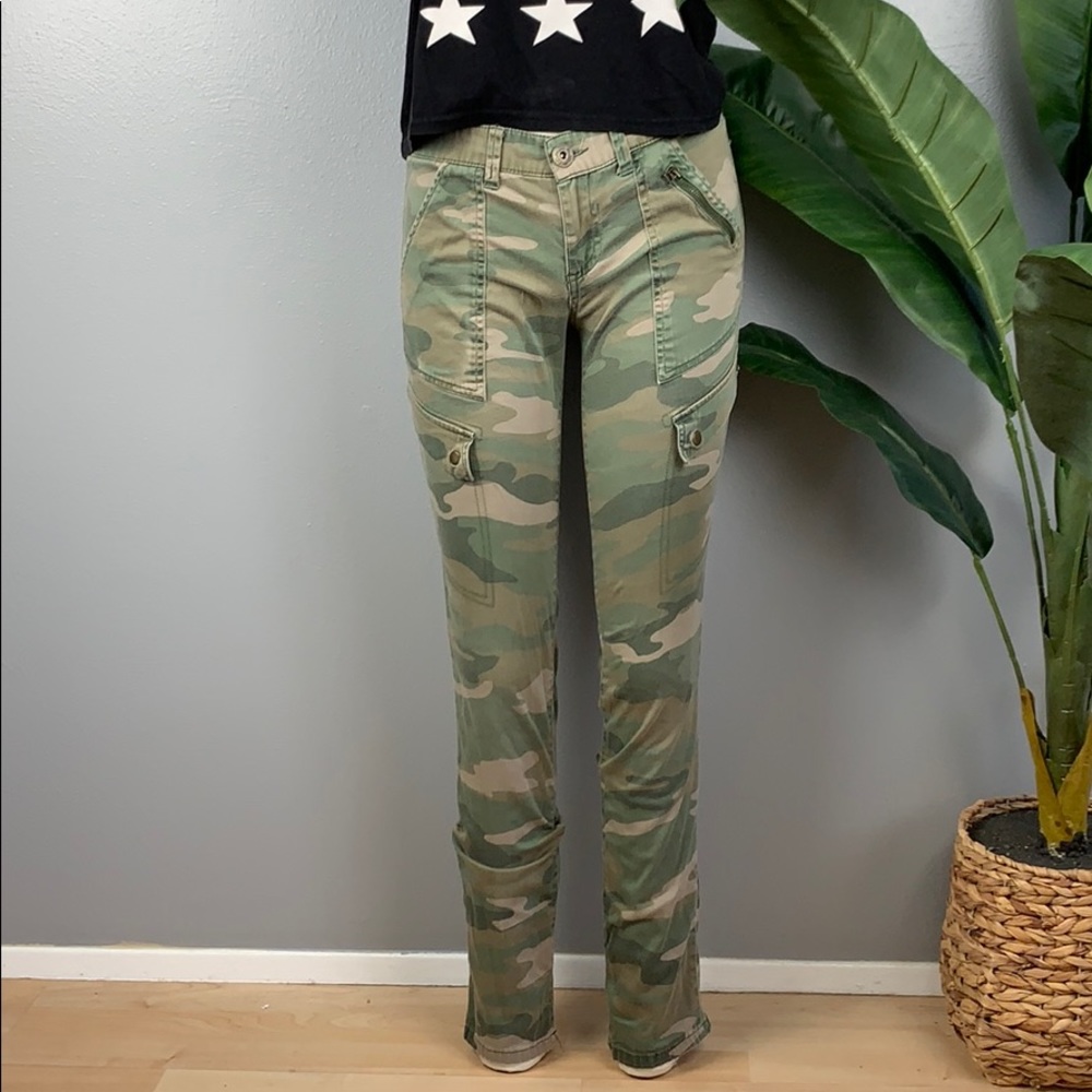 Women’s Army Fatigue Cargo Pants with Pockets
